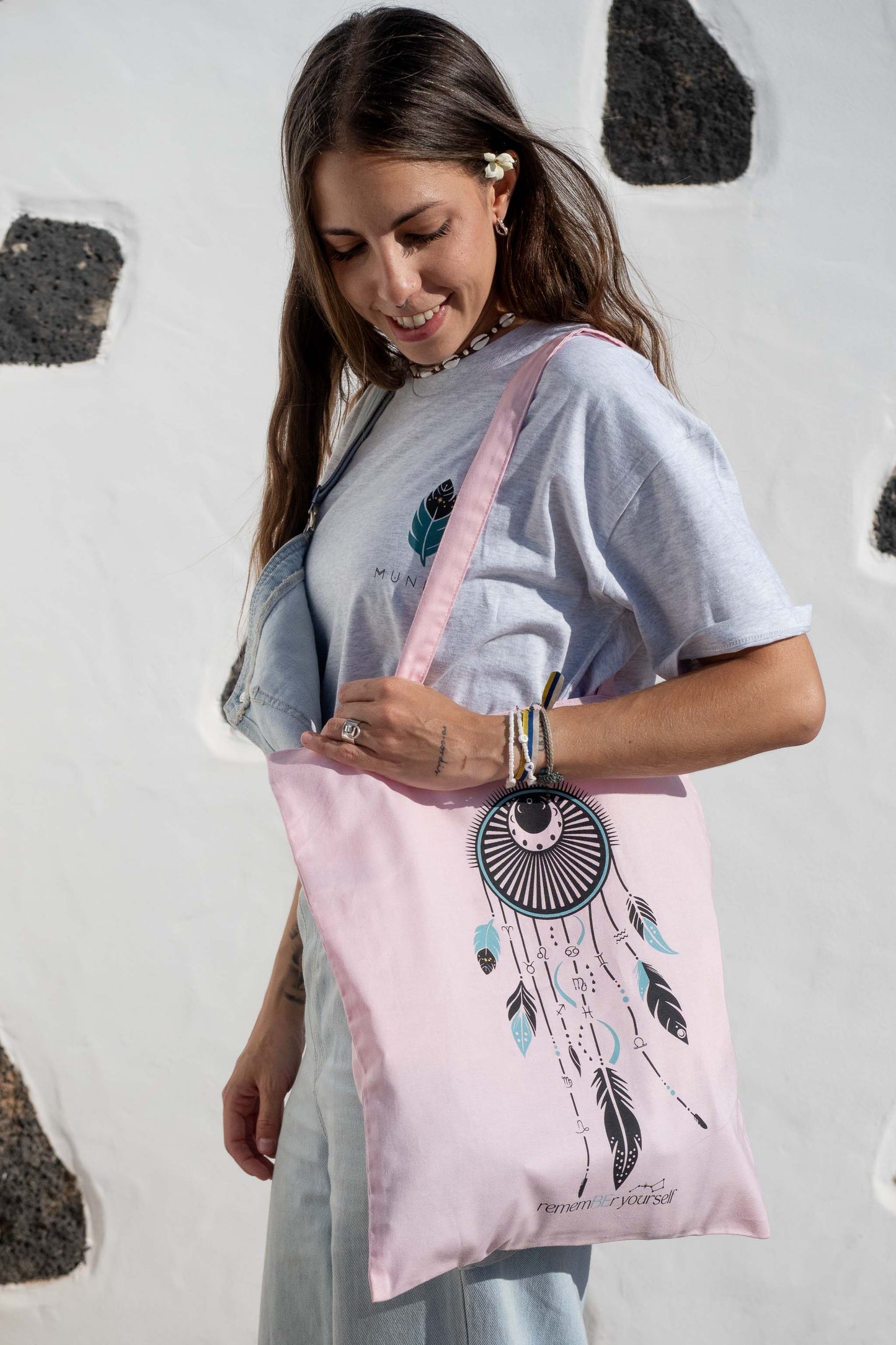 TOTE BAG FULL KOSMOS REMEMBER YOURSELF – Bolsa los 12 signos del zodíaco