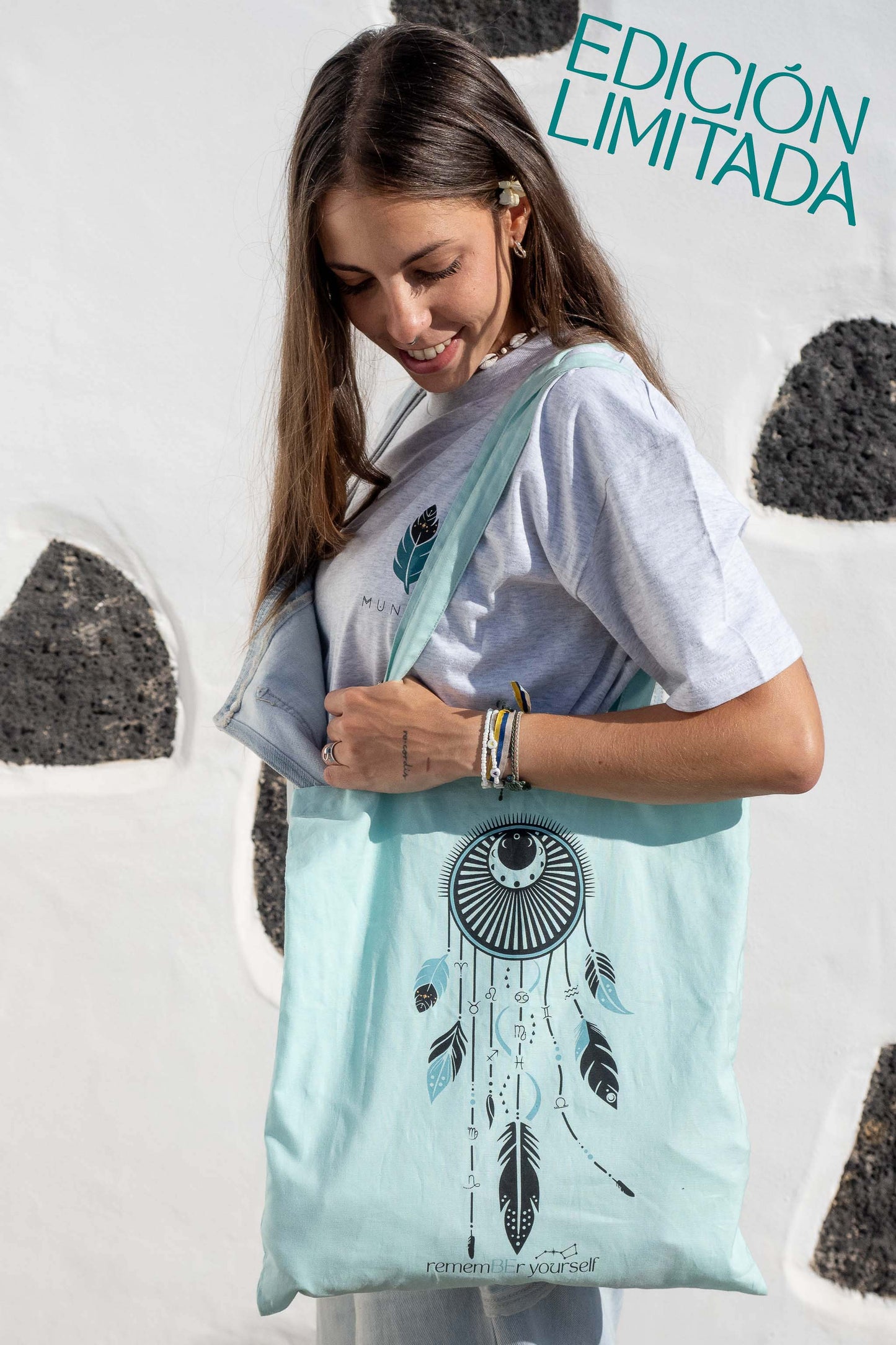 TOTE BAG FULL KOSMOS REMEMBER YOURSELF – Bolsa los 12 signos del zodíaco