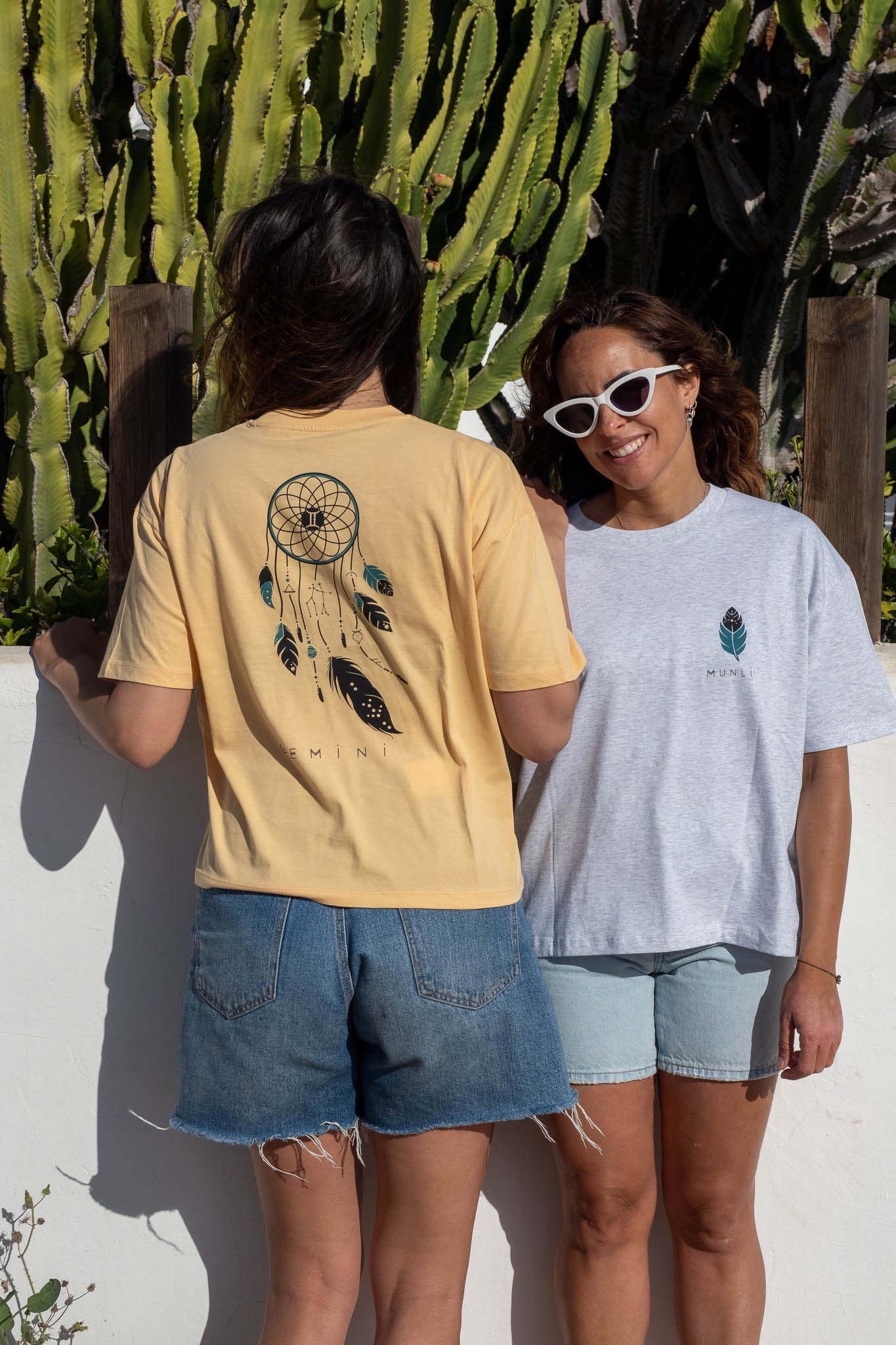 CAMISETA LYRA GÉMINIS – Camiseta oversize ecológica de mujer