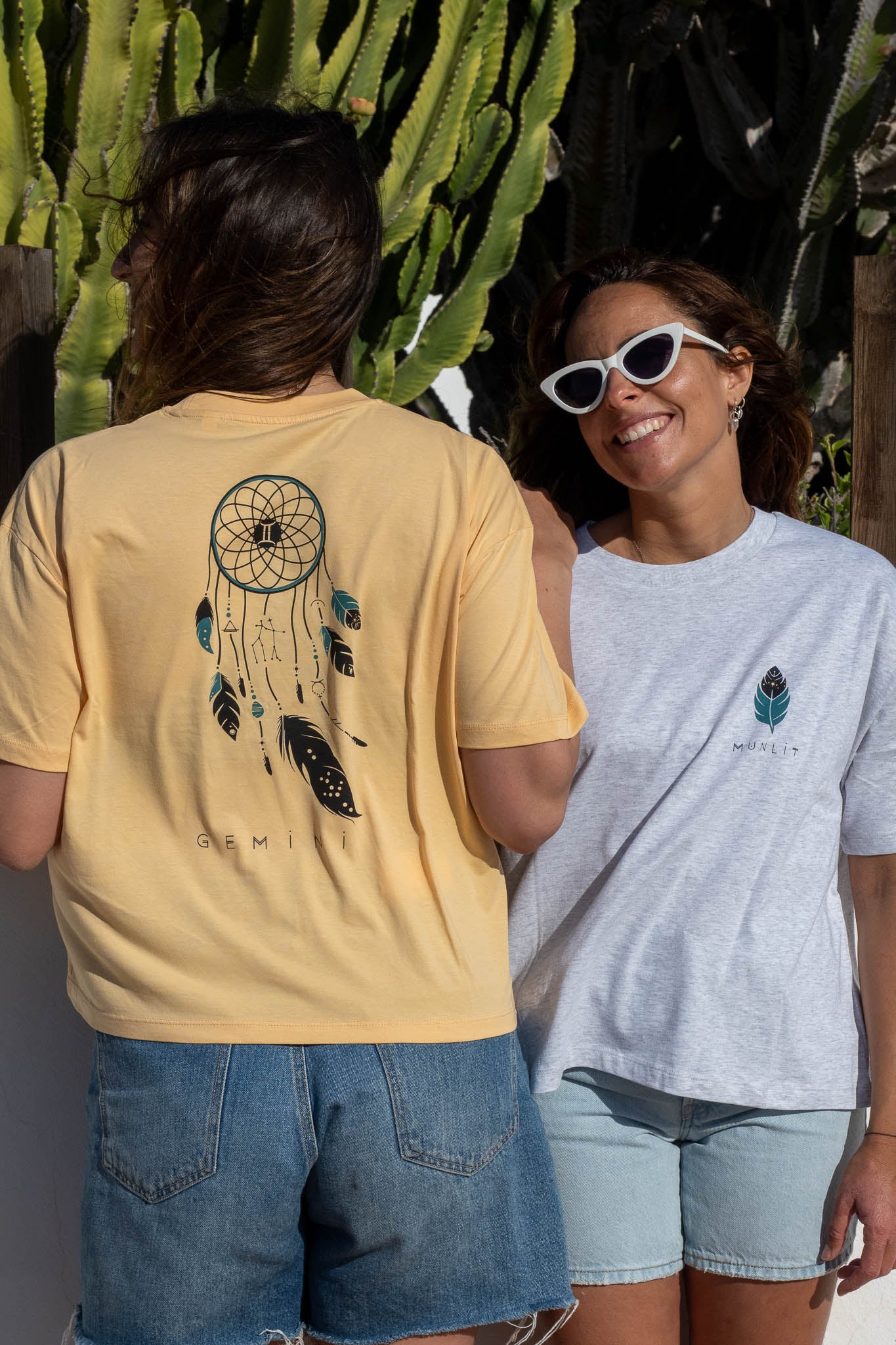 CAMISETA LYRA GÉMINIS – Camiseta oversize ecológica de mujer