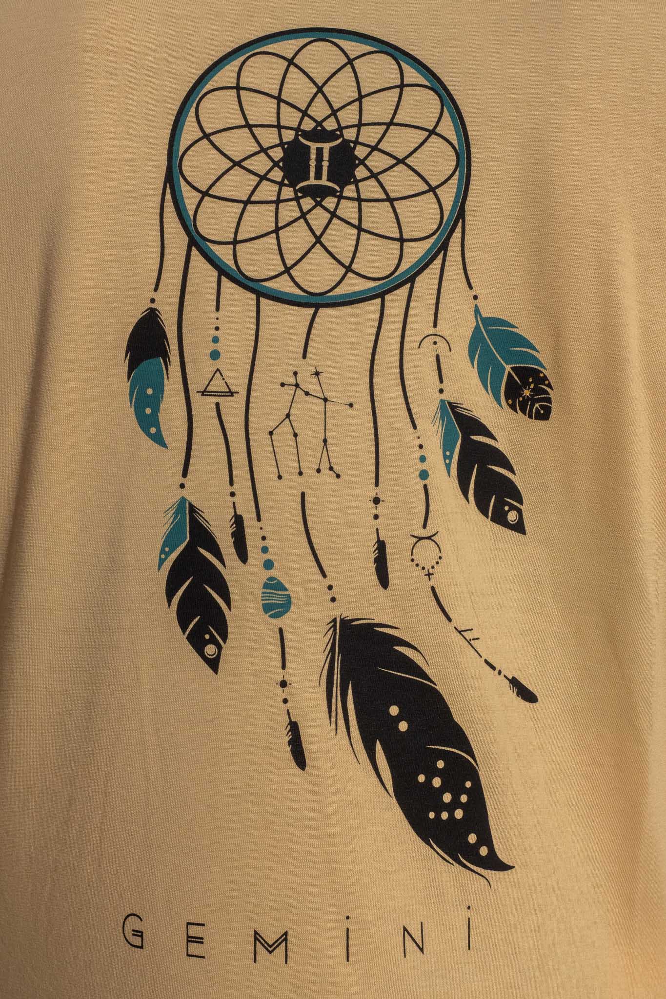 CAMISETA LYRA GÉMINIS – Camiseta oversize ecológica de mujer