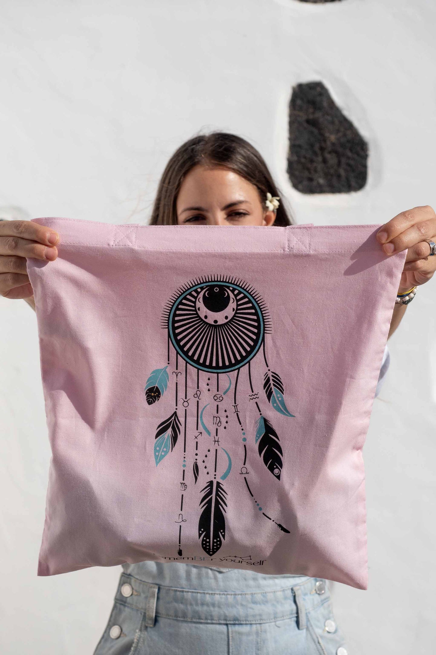 TOTE BAG FULL KOSMOS REMEMBER YOURSELF – Bolsa los 12 signos del zodíaco