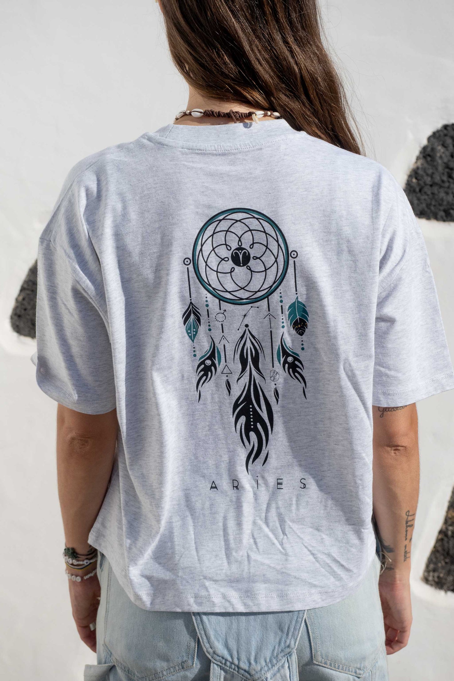 CAMISETA LYRA ARIES – Camiseta oversize ecológica de mujer