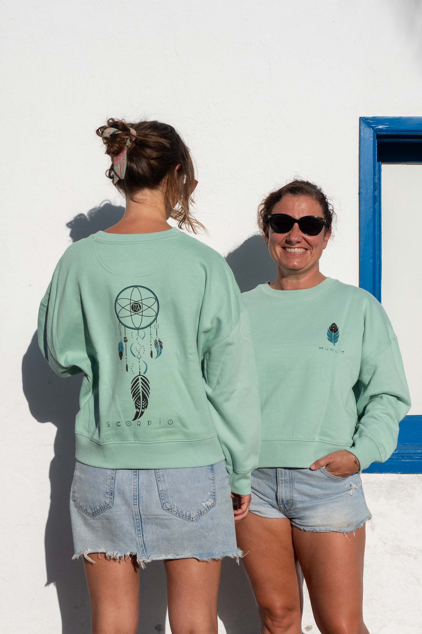 SUDADERA MAIA ESCORPIO – sin capucha oversize ecológica de mujer