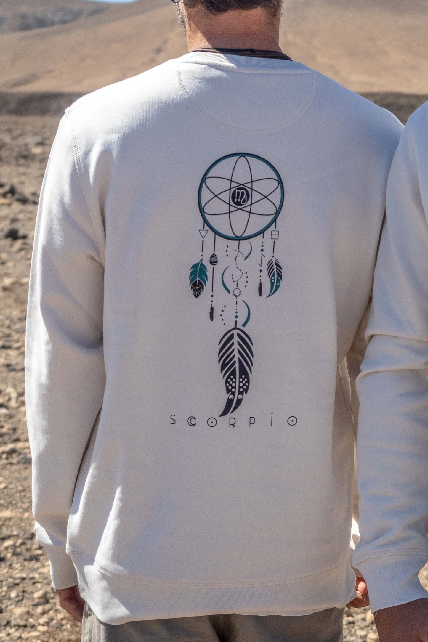 SUDADERA ORION ESCORPIO – Sudadera ecológica unisex de corte largo