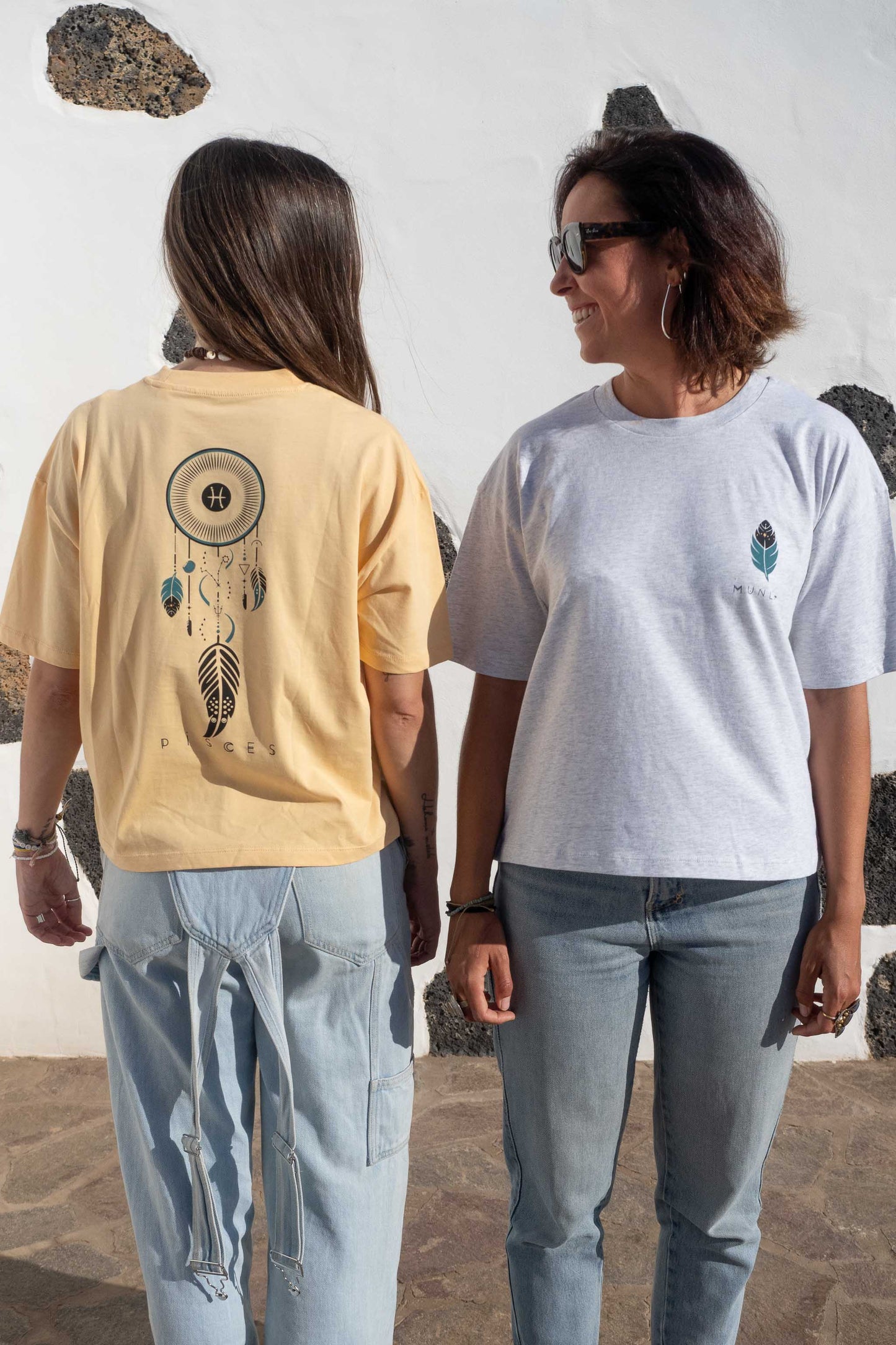 CAMISETA LYRA PISCIS – Camiseta oversize ecológica de mujer