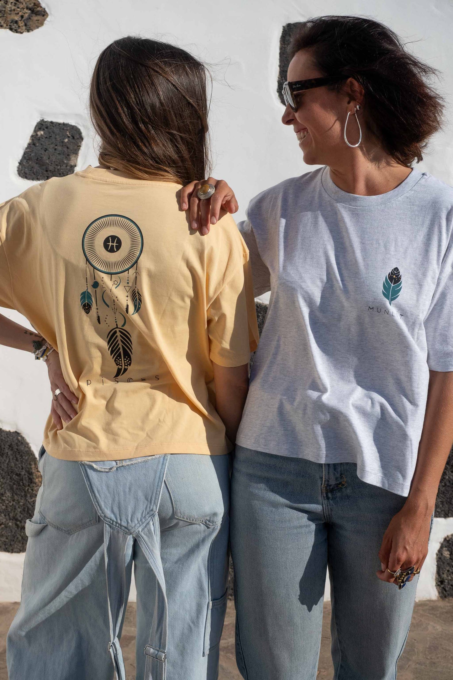 CAMISETA LYRA PISCIS – Camiseta oversize ecológica de mujer