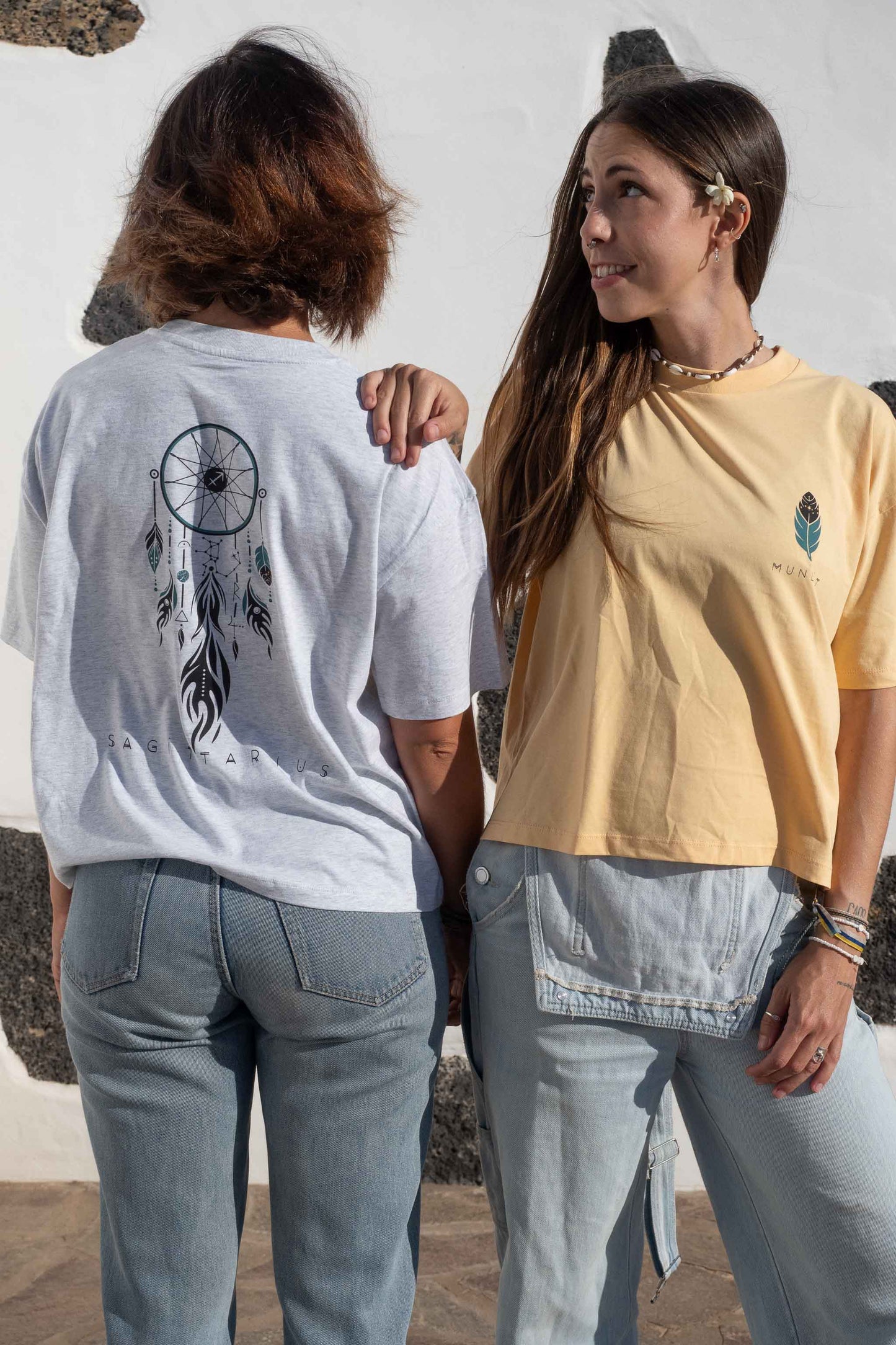 CAMISETA LYRA SAGITARIO – Camiseta oversize ecológica de mujer