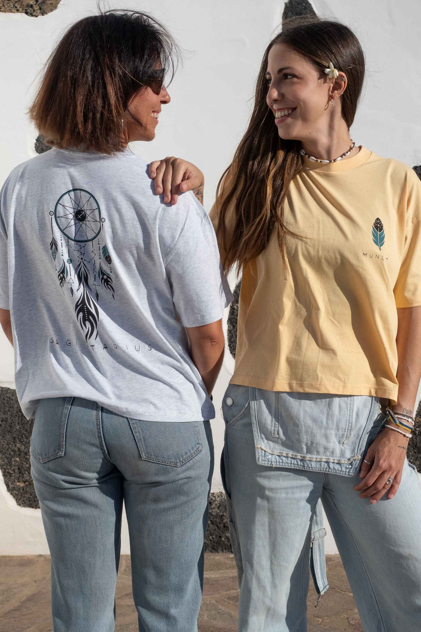 CAMISETA LYRA SAGITARIO – Camiseta oversize ecológica de mujer