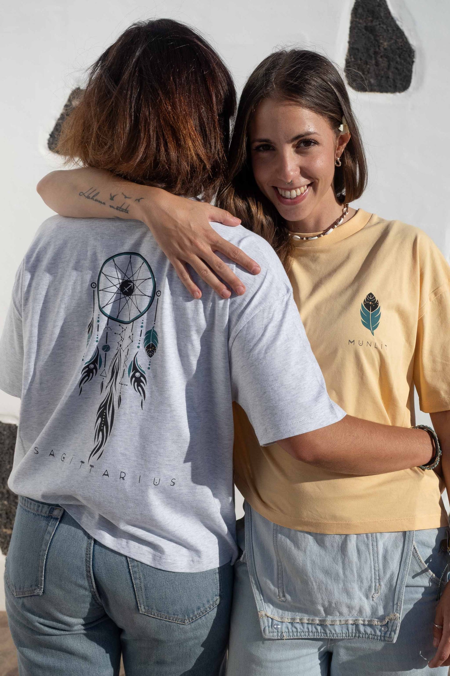 CAMISETA LYRA SAGITARIO – Camiseta oversize ecológica de mujer