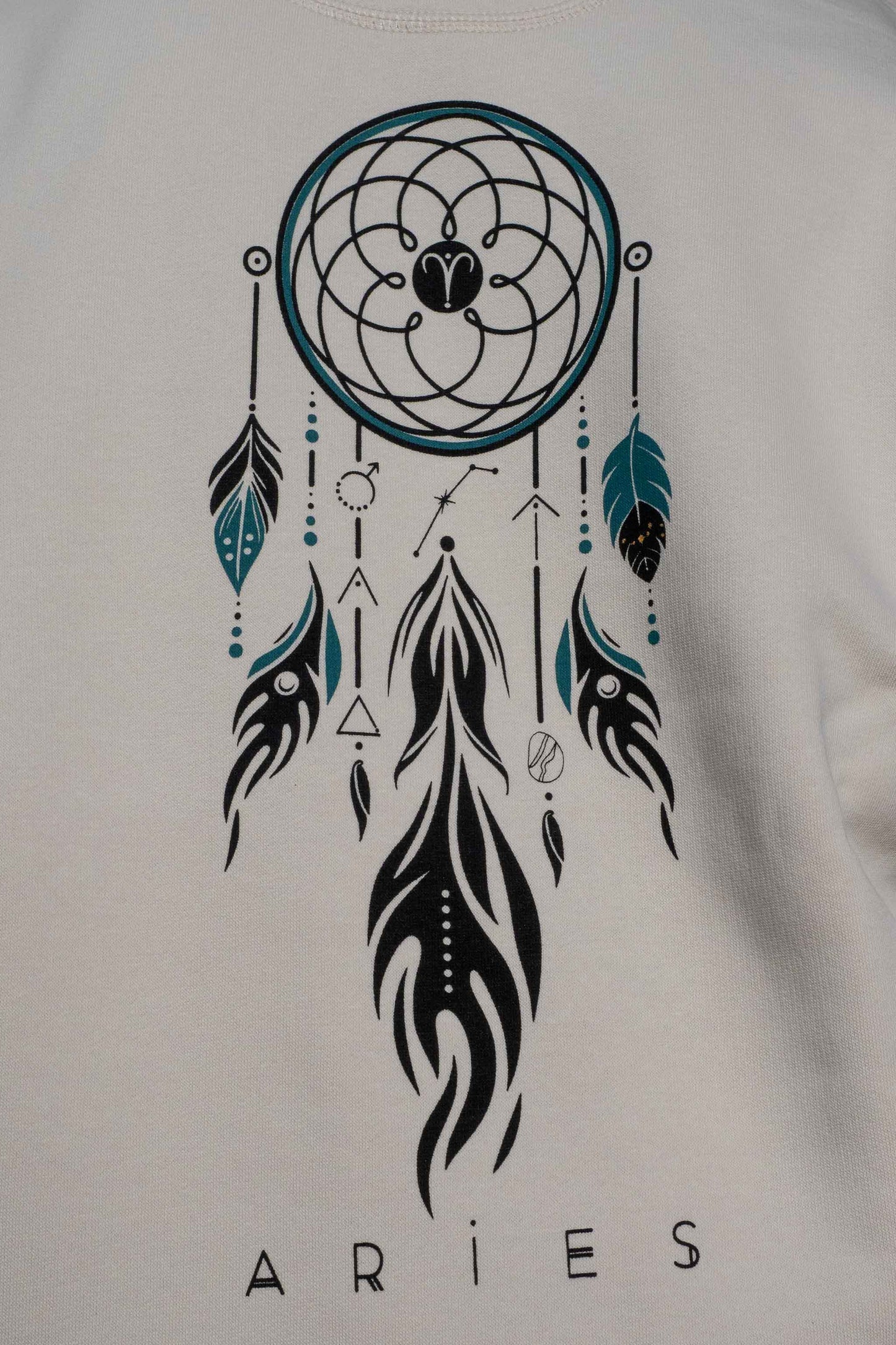 SUDADERA ORION ARIES – Sudadera ecológica unisex de corte largo