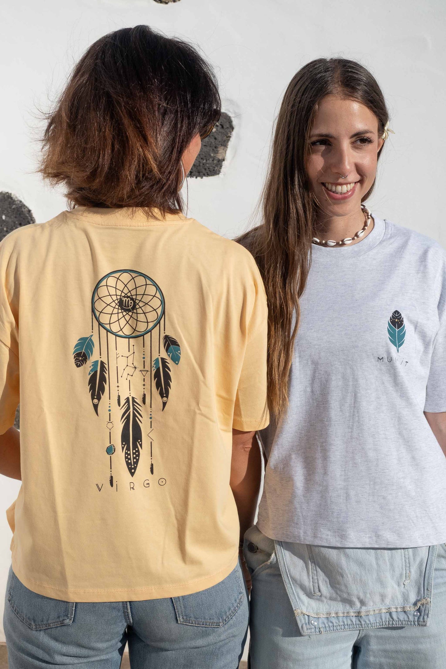 CAMISETA LYRA VIRGO – Camiseta oversize ecológica de mujer