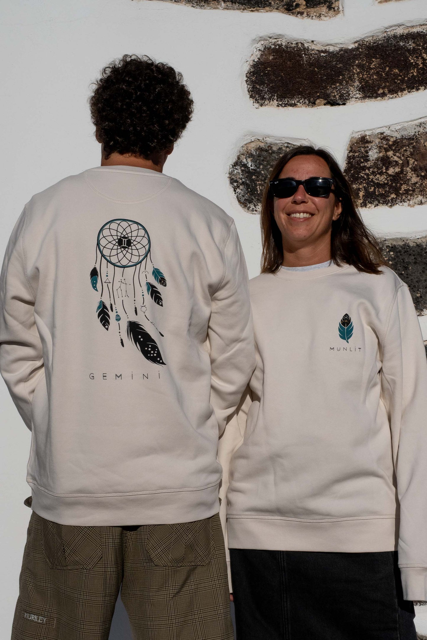 SUDADERA ORION GÉMINIS – Sudadera ecológica unisex de corte largo