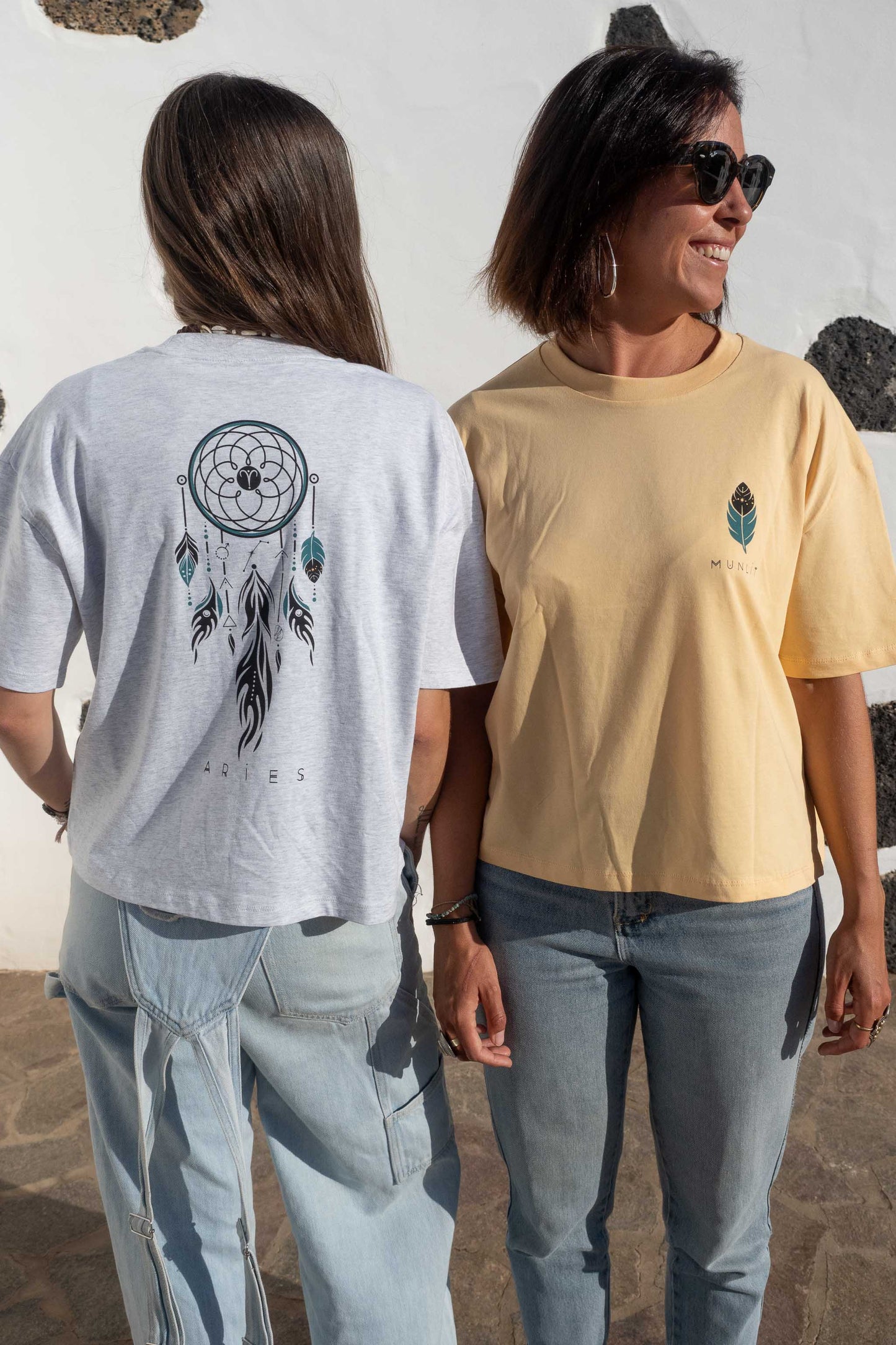 CAMISETA LYRA ARIES – Camiseta oversize ecológica de mujer