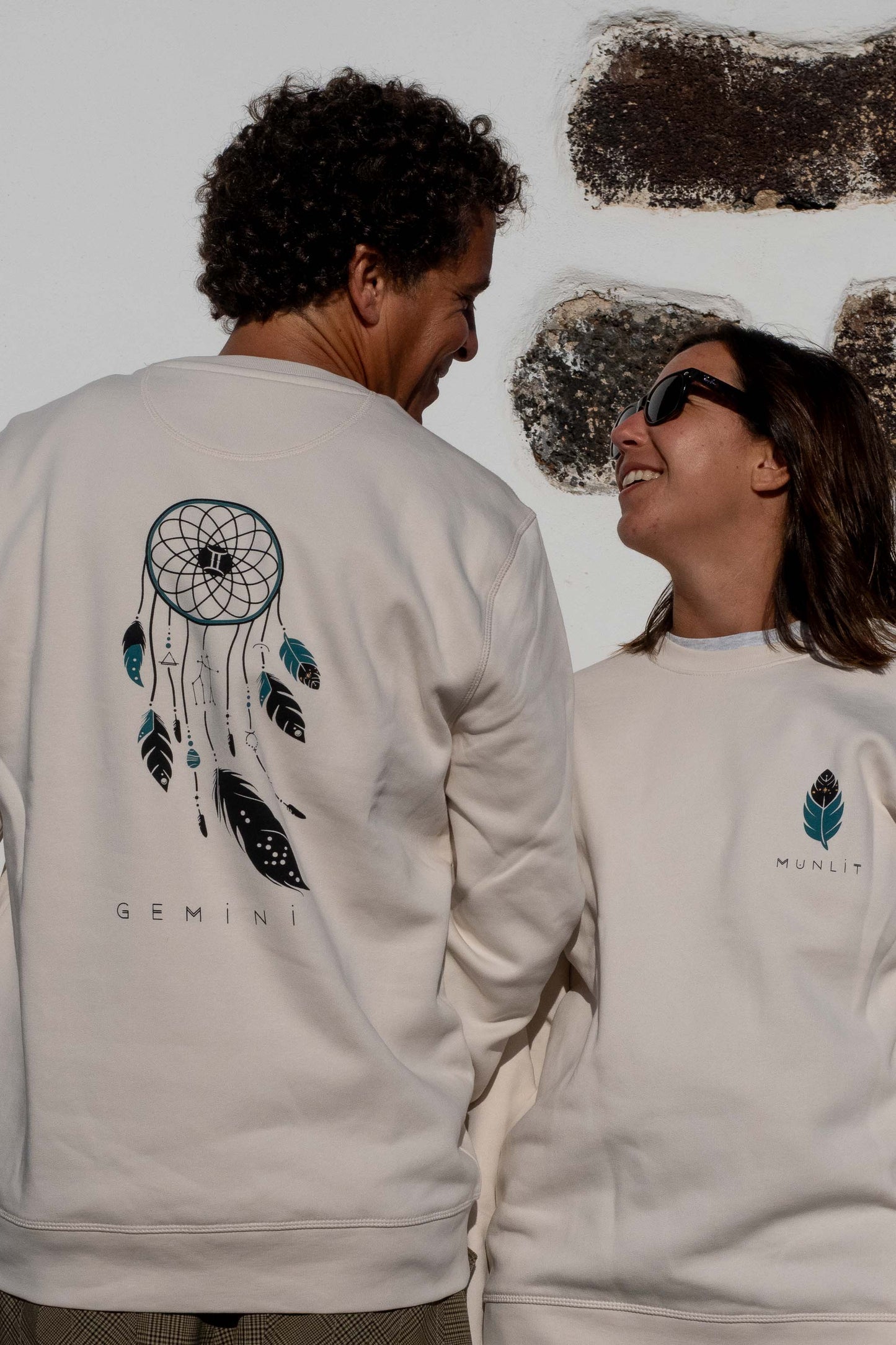SUDADERA ORION GÉMINIS – Sudadera ecológica unisex de corte largo