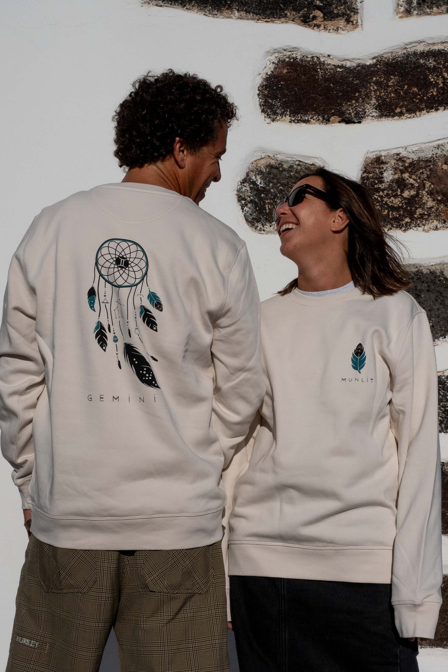SUDADERA ORION GÉMINIS – Sudadera ecológica unisex de corte largo