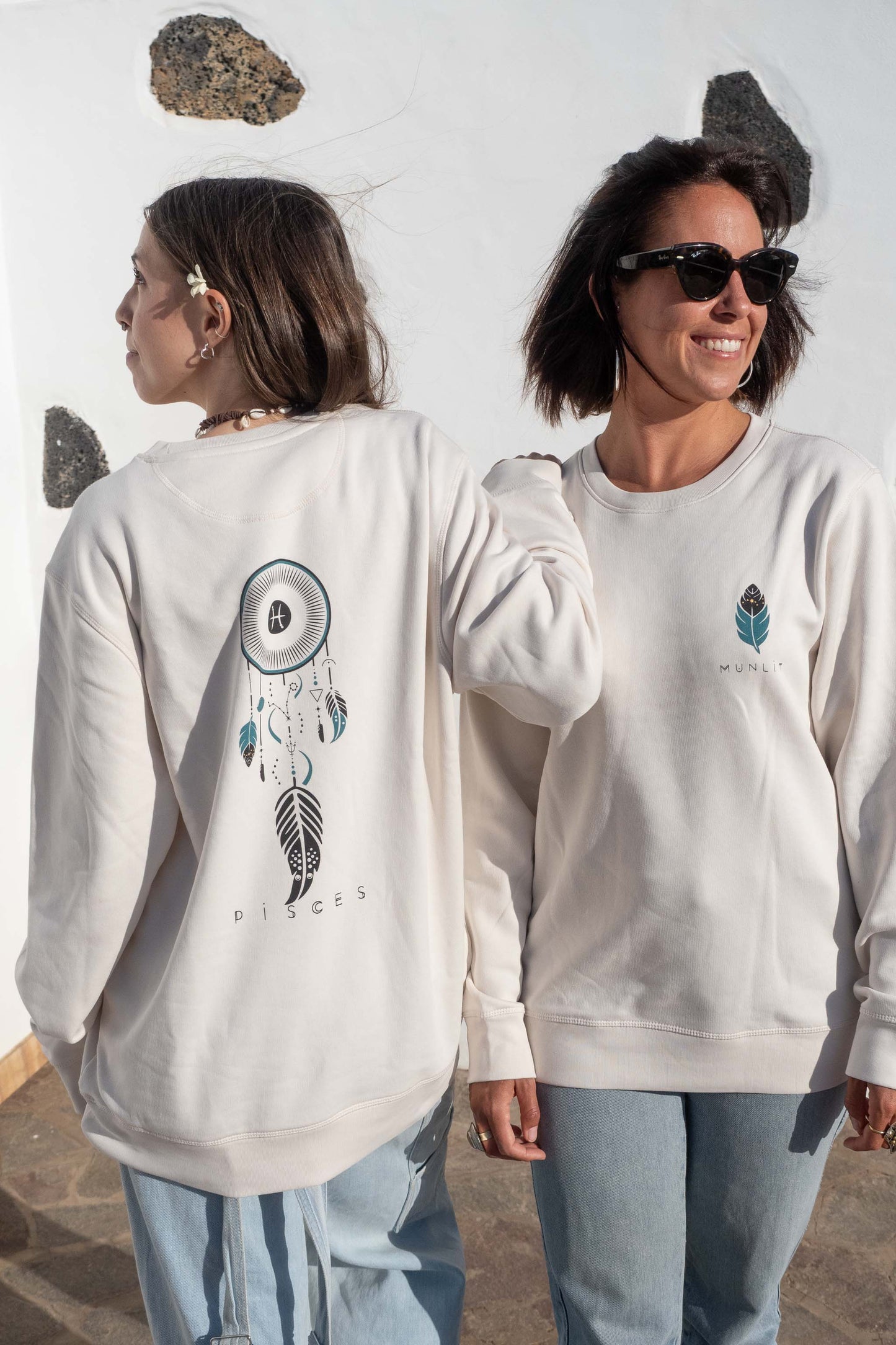 SUDADERA ORION PISCIS – Sudadera ecológica unisex de corte largo