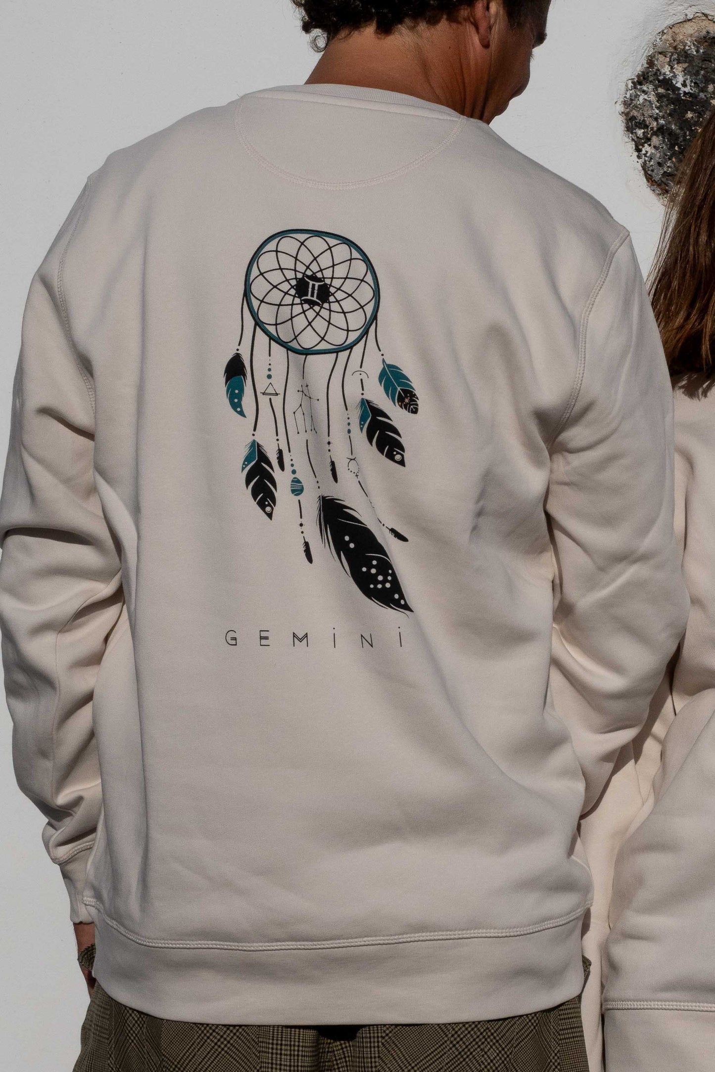 SUDADERA ORION GÉMINIS – Sudadera ecológica unisex de corte largo