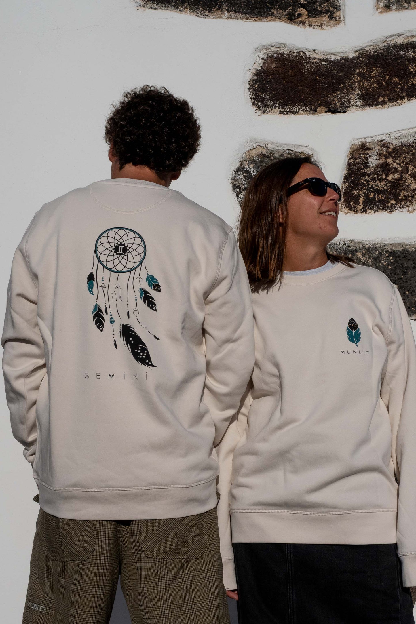SUDADERA ORION GÉMINIS – Sudadera ecológica unisex de corte largo