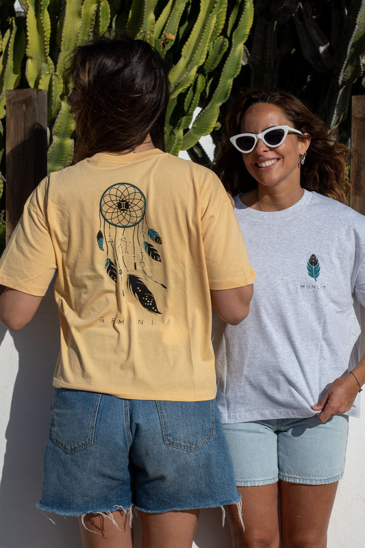CAMISETA LYRA GÉMINIS – Camiseta oversize ecológica de mujer