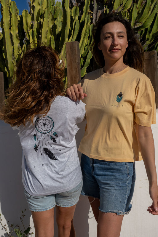 CAMISETA LYRA LIBRA – Camiseta oversize ecológica de mujer