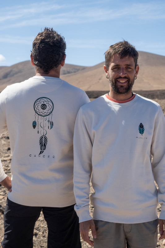 SUDADERA ORION CANCER – Sudadera ecológica unisex de corte largo