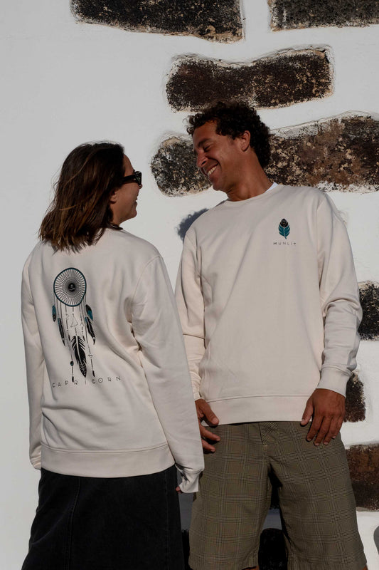 SUDADERA ORION CAPRICORNIO – Sudadera ecológica unisex de corte largo