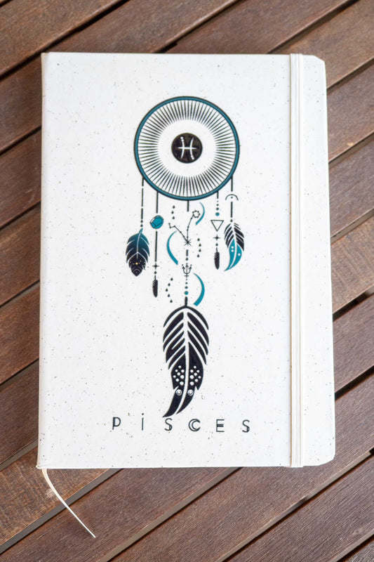 CUADERNO ATRAPASUEÑOS ZODIACO PISCIS