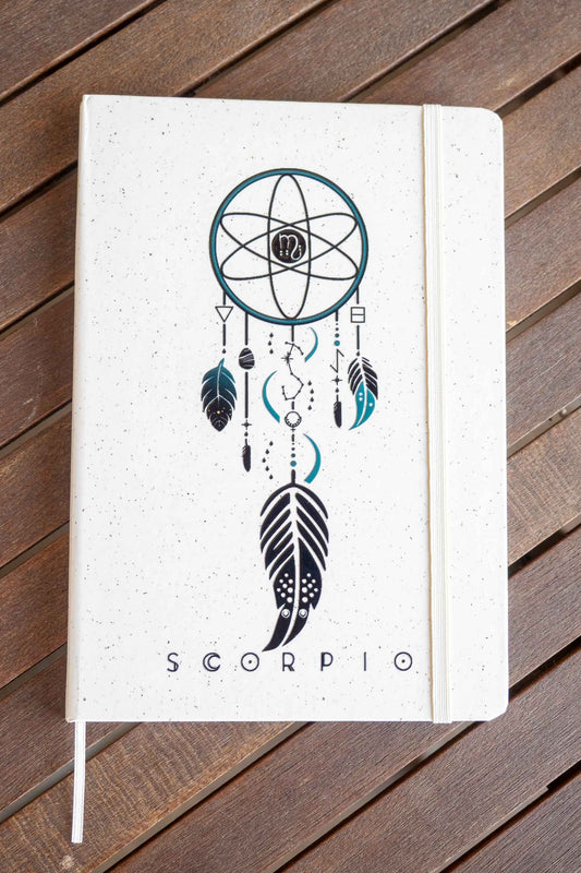 CUADERNO VESTA ESCORPIO - tu diario ecológico sin líneas