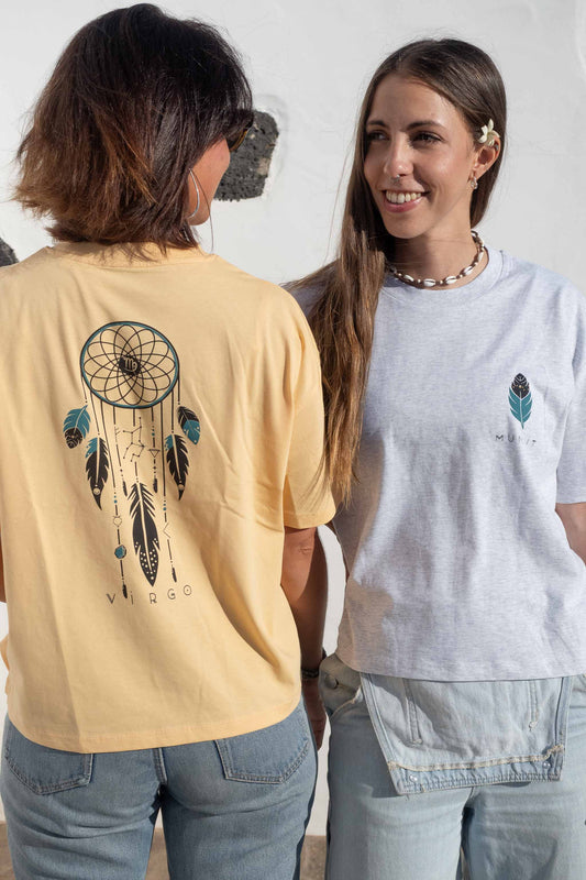 CAMISETA LYRA VIRGO – Camiseta oversize ecológica de mujer
