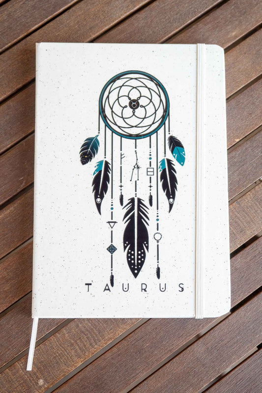 CUADERNO ATRAPASUEÑOS ZODIACO TAURO
