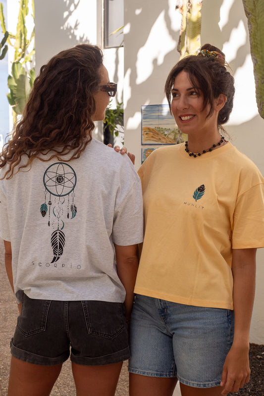 CAMISETA LYRA ESCORPIO – Camiseta oversize ecológica de mujer