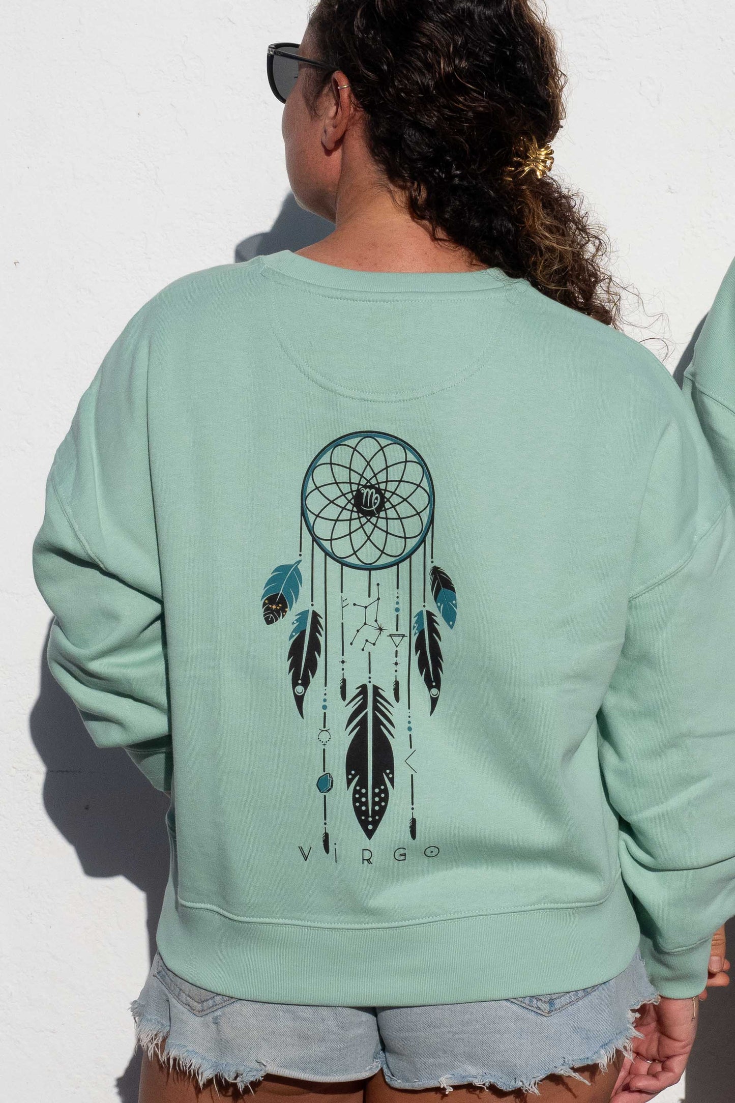 SUDADERA MAIA VIRGO – sin capucha oversize ecológica de mujer