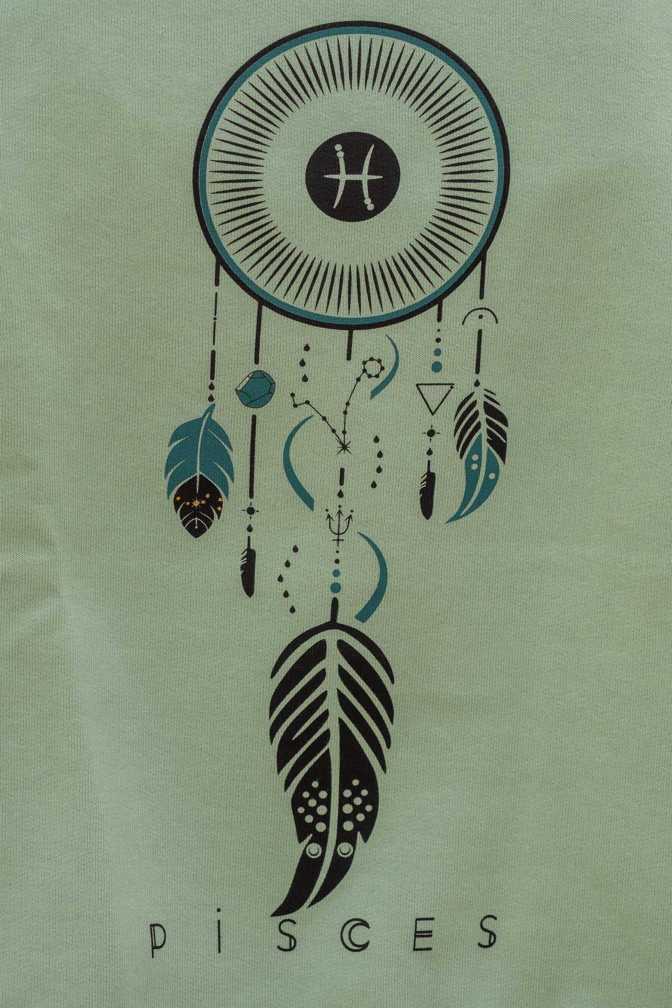 SUDADERA MAIA PISCIS – sin capucha oversize ecológica de mujer