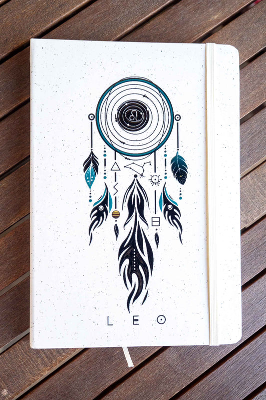CUADERNO ATRAPASUEÑOS ZODIACO LEO