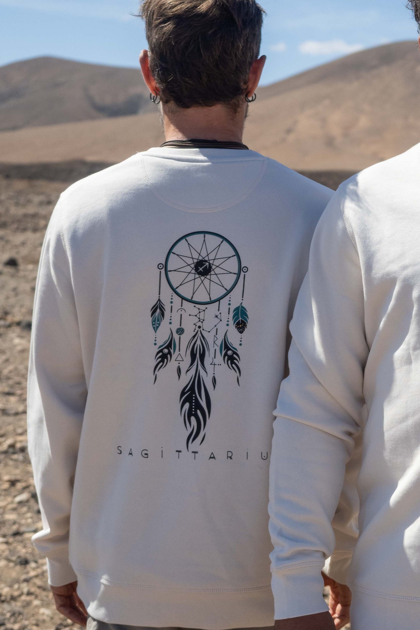 SUDADERA ORION SAGITARIO – Sudadera ecológica unisex de corte largo