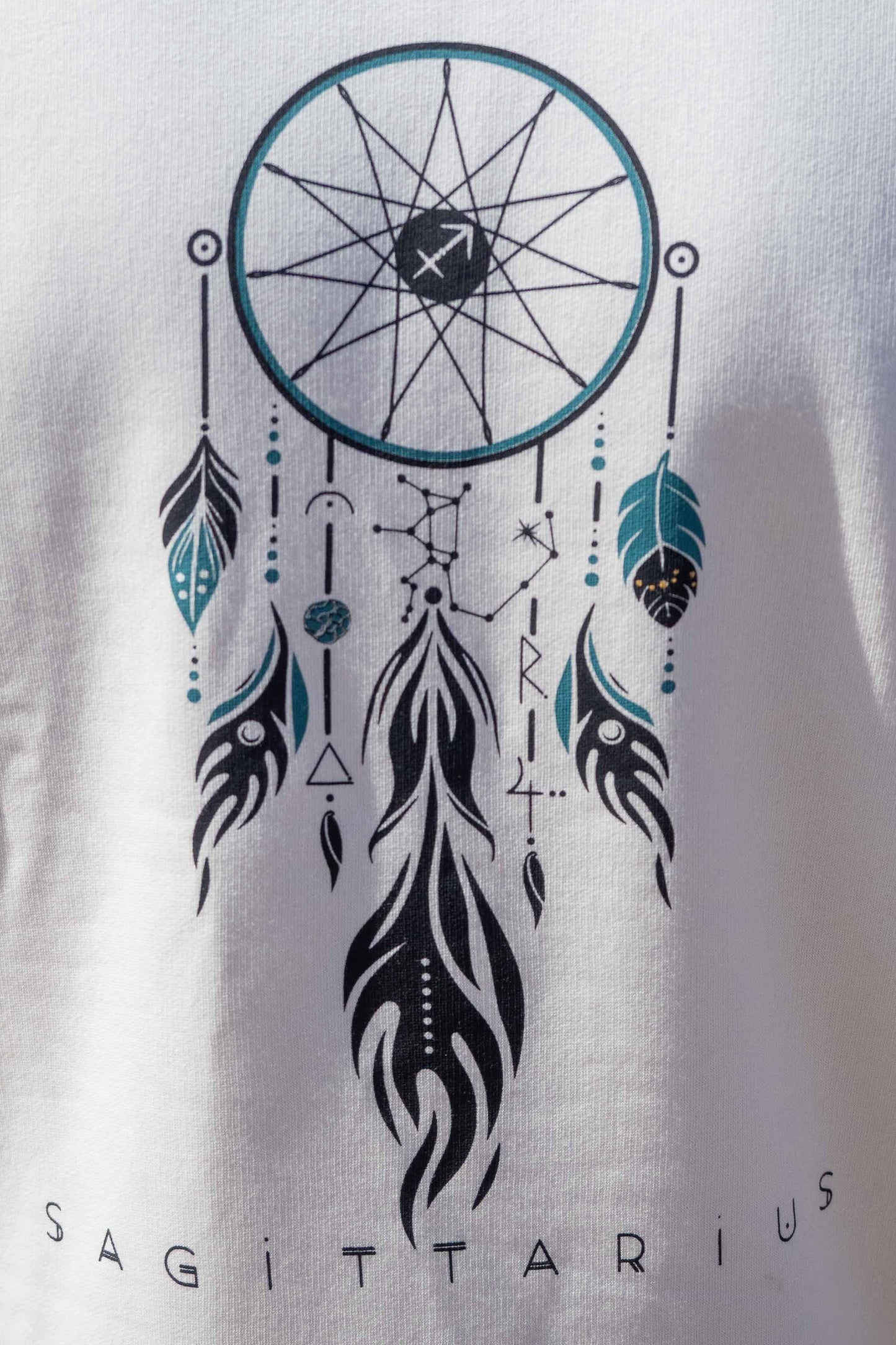 SUDADERA ORION SAGITARIO – Sudadera ecológica unisex de corte largo