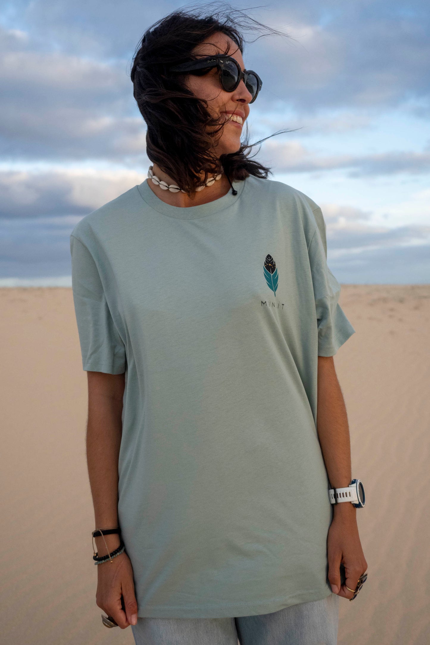 Camiseta KAI Waves · lifestyle unisex ecológica